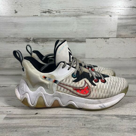 Nike Mens Giannis Immortality Force Field Shoes  White Athletic‎ Sneakers US 12 - Picture 1 of 8